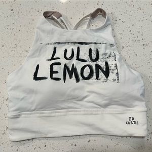 Lululemon white color bra size 4